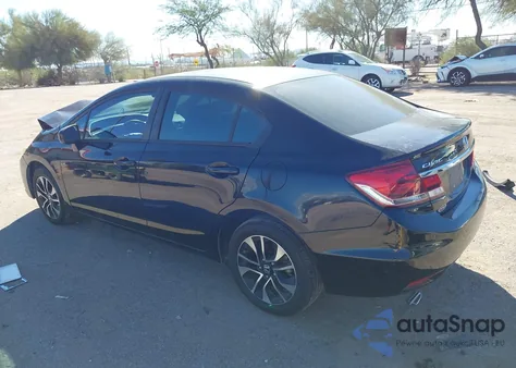 2014 Honda Civic Ex from USA, damaged, VIN 19XFB2F85EE086112
